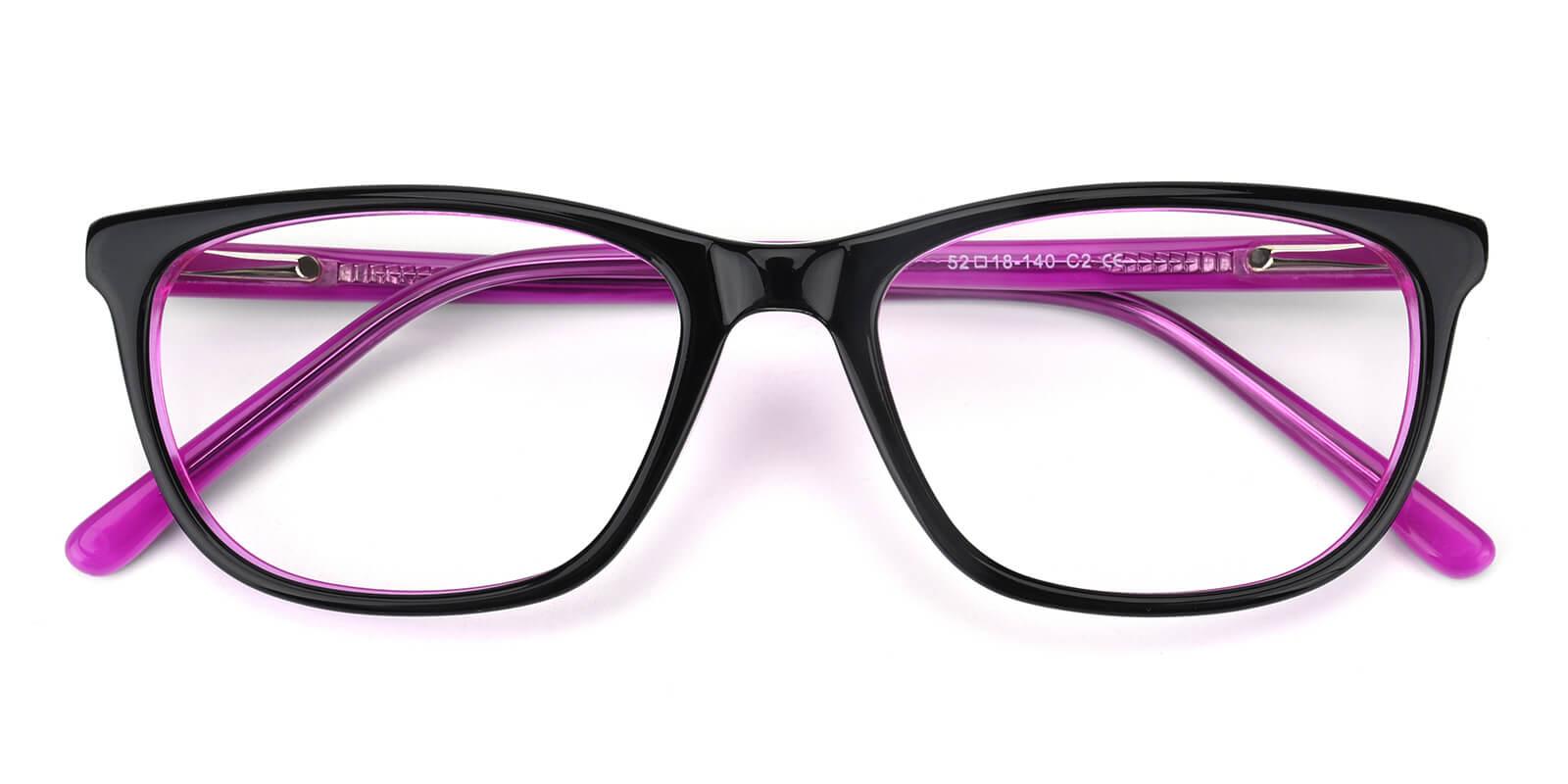 Emblem-Purple-Rectangle-Acetate-Eyeglasses-detail