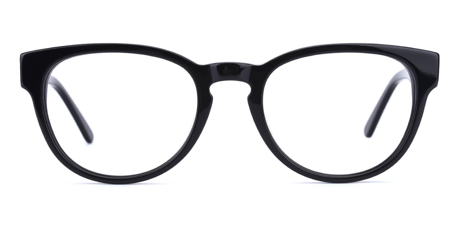 Bringmo-Black-Round / Cat-Acetate-Eyeglasses-detail