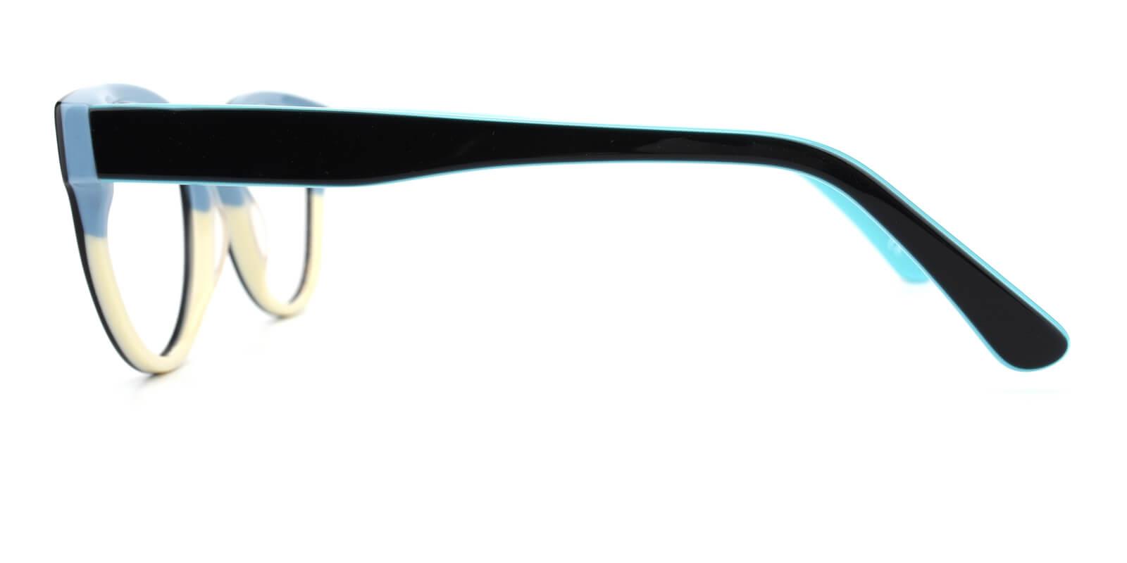 Bringmo-Blue-Round / Cat-Acetate-Eyeglasses-detail