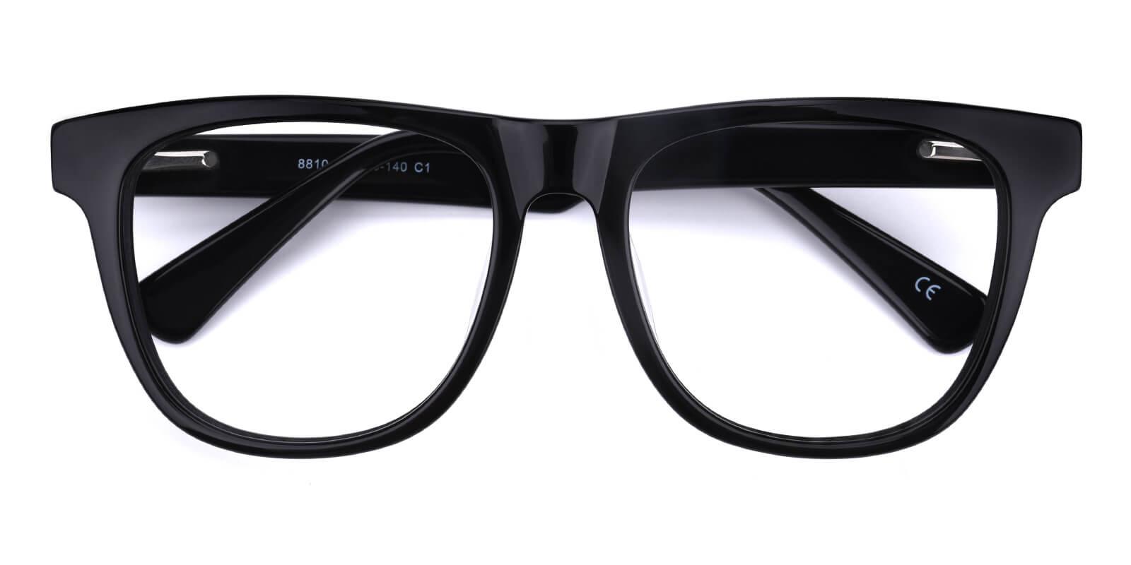 Masque-Black-Square-Acetate-Eyeglasses-detail