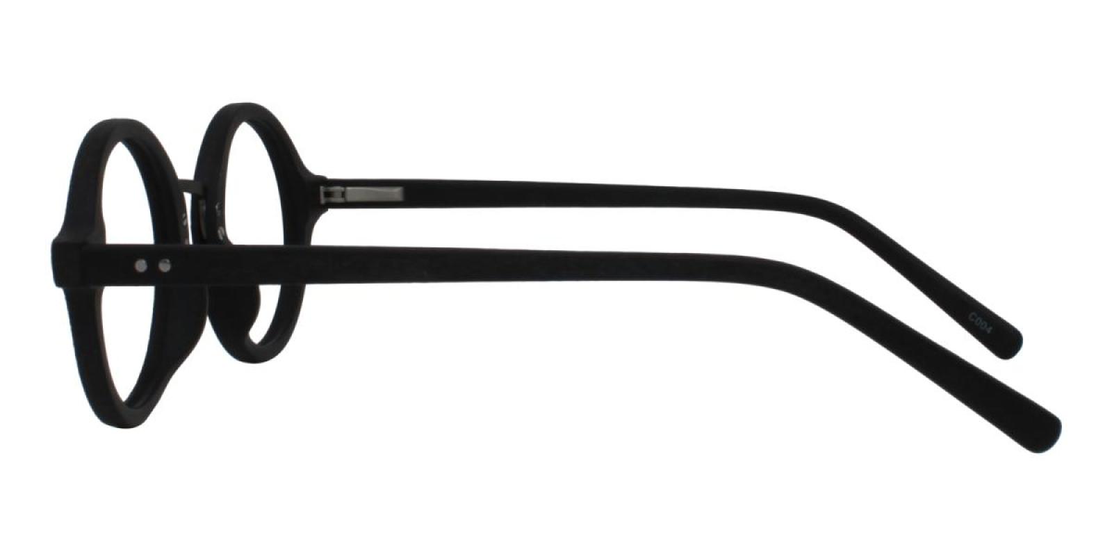 Woodiness-Black-Round-Acetate-Eyeglasses-detail