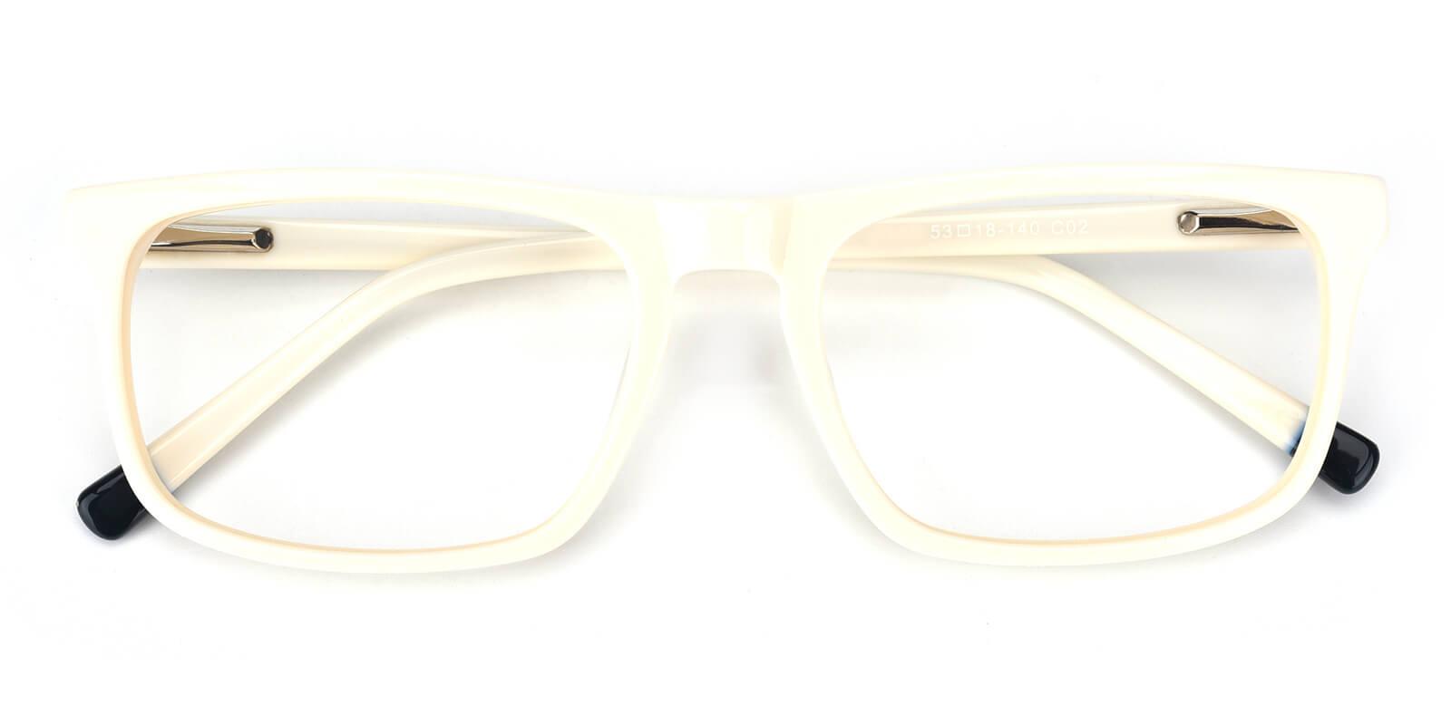 Etched-White-Rectangle-Acetate-Eyeglasses-detail