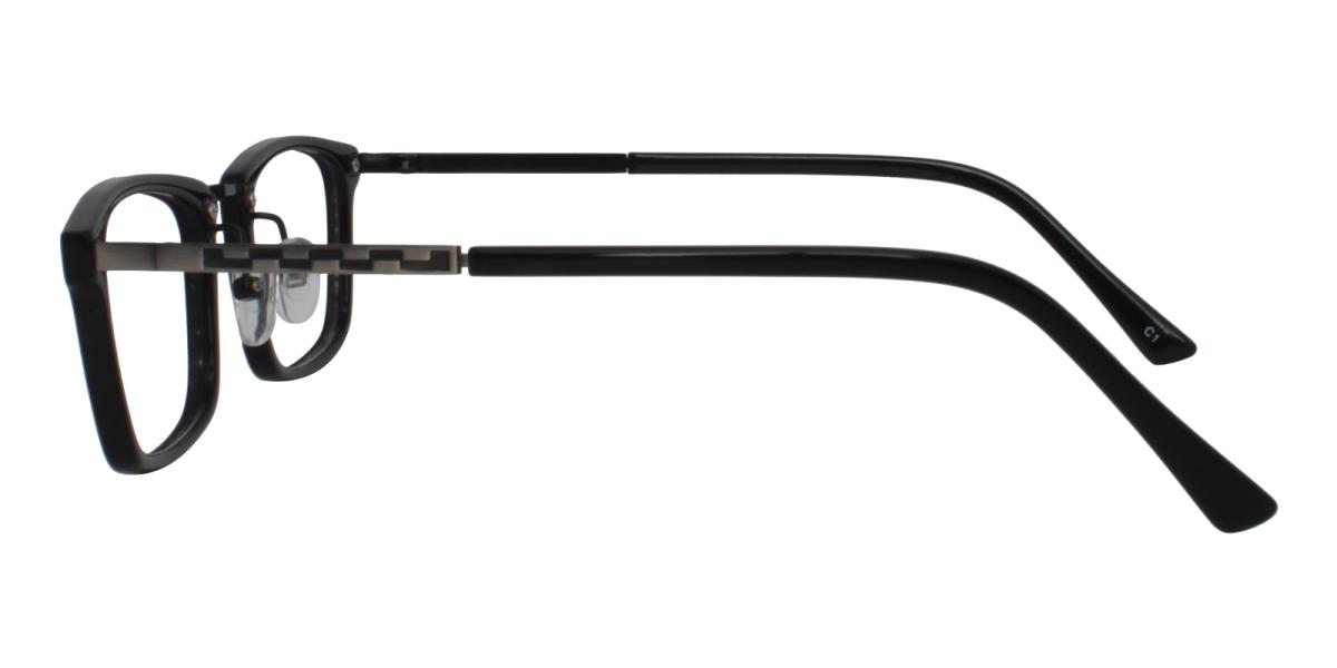 Curie-Black-Square-Combination-Eyeglasses-detail