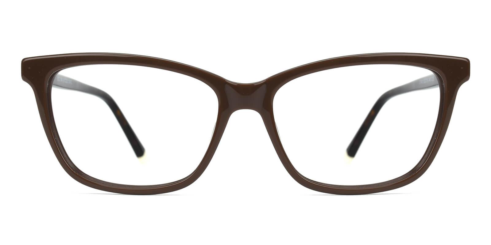 Clowdia-Brown-Square / Cat-Acetate-Eyeglasses-detail