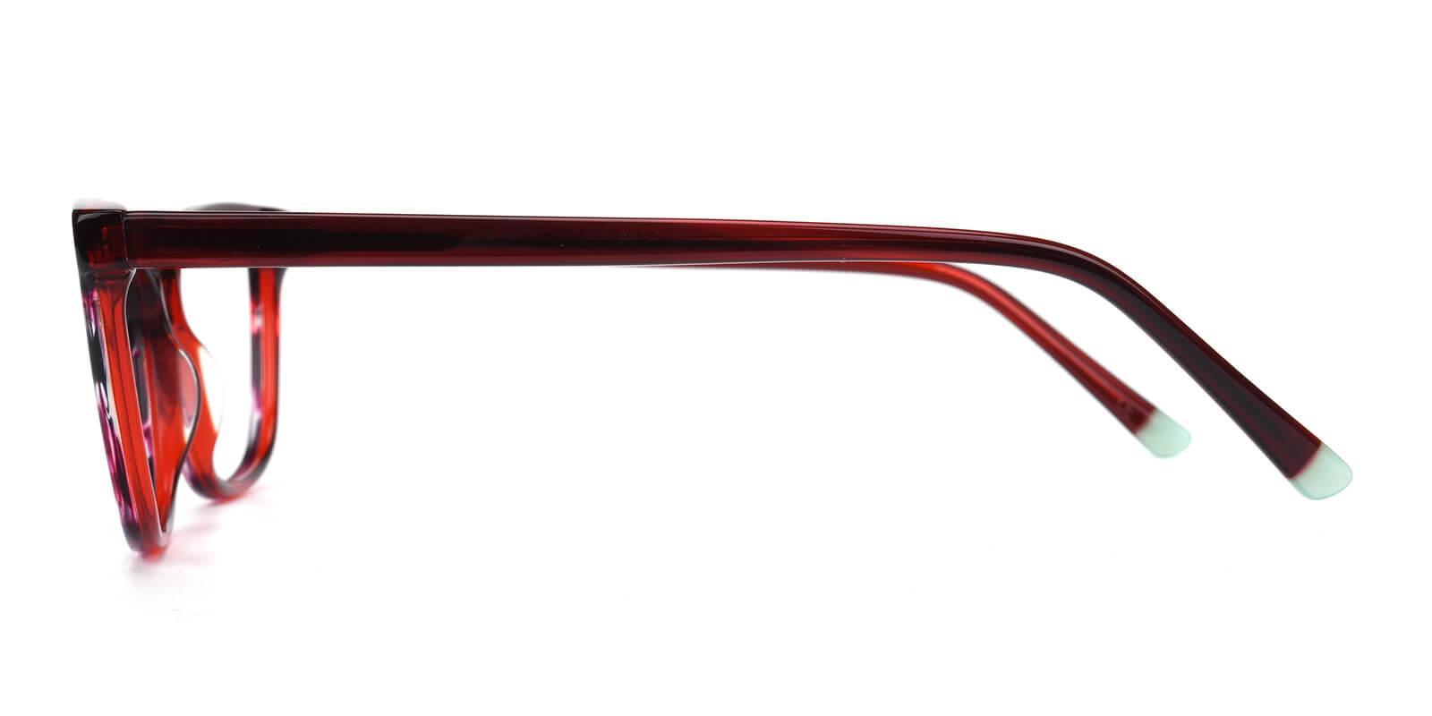 Ezra-Red-Cat / Rectangle-Acetate-Eyeglasses-detail