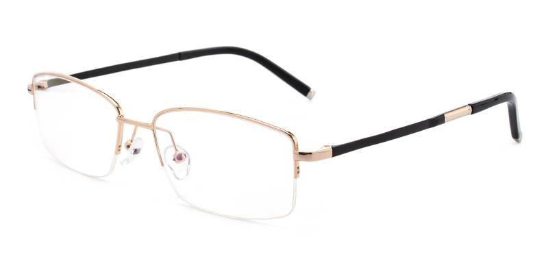 Revelino-Gold-Eyeglasses