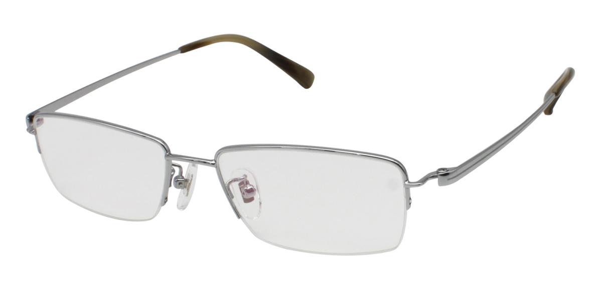 -Silver-Rectangle-Titanium-Eyeglasses-detail