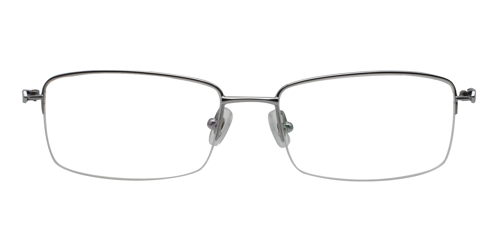 Oliv Rectangle Eyeglasses in Black - Sllac