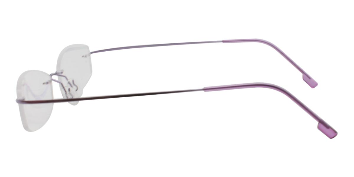-Purple--Metal / Memory-Eyeglasses-detail