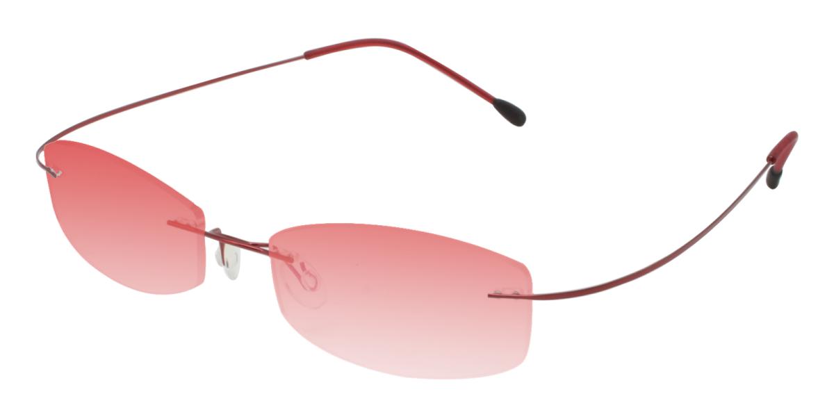 -Red--Metal / Memory-Eyeglasses-detail