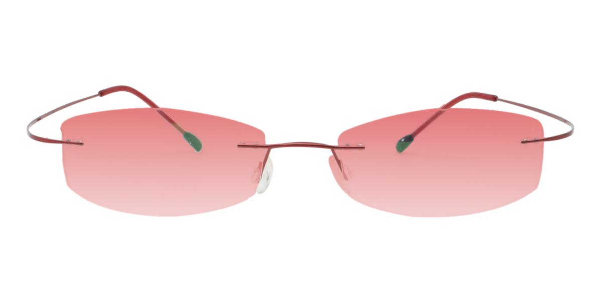 -Red--Metal / Memory-Eyeglasses-detail