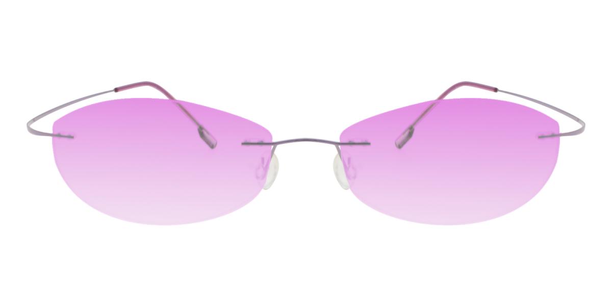 -Purple--Metal / Memory-Eyeglasses-detail