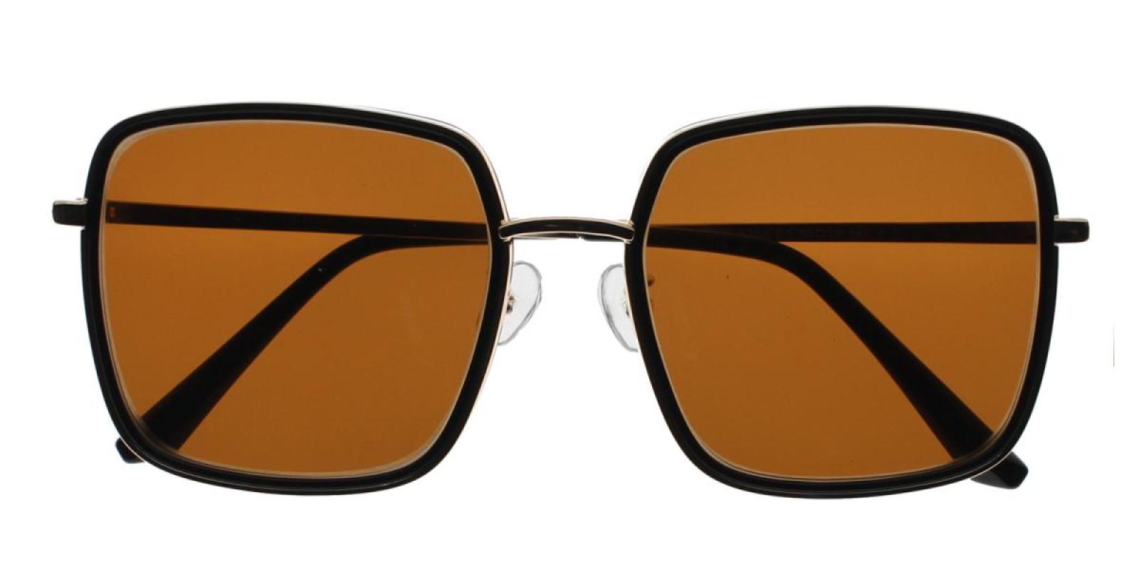 Rongstar-Black-Geometric-Combination / Metal / TR-Sunglasses-detail