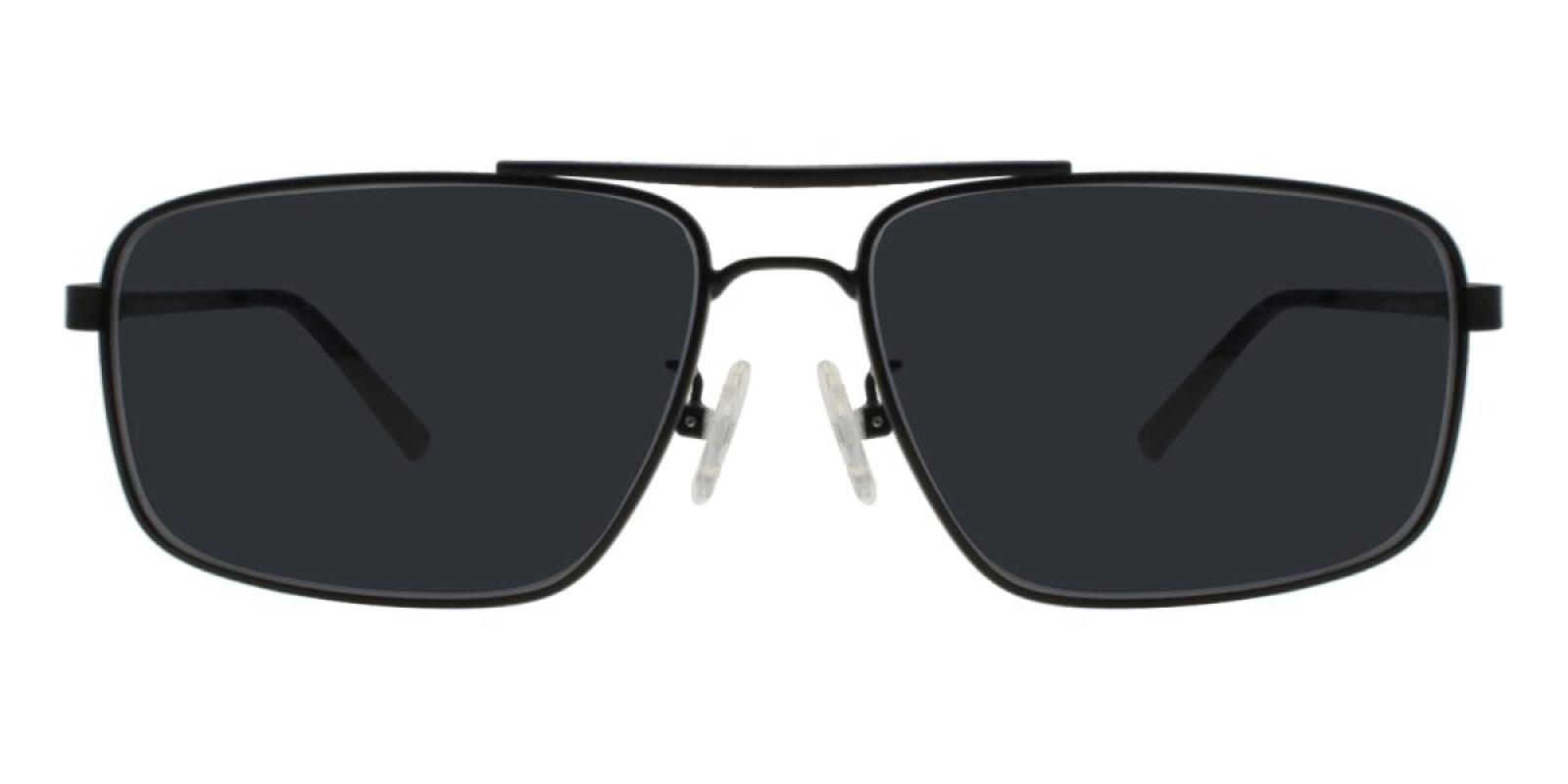 Santorini-Black-Aviator-Metal-Sunglasses-detail
