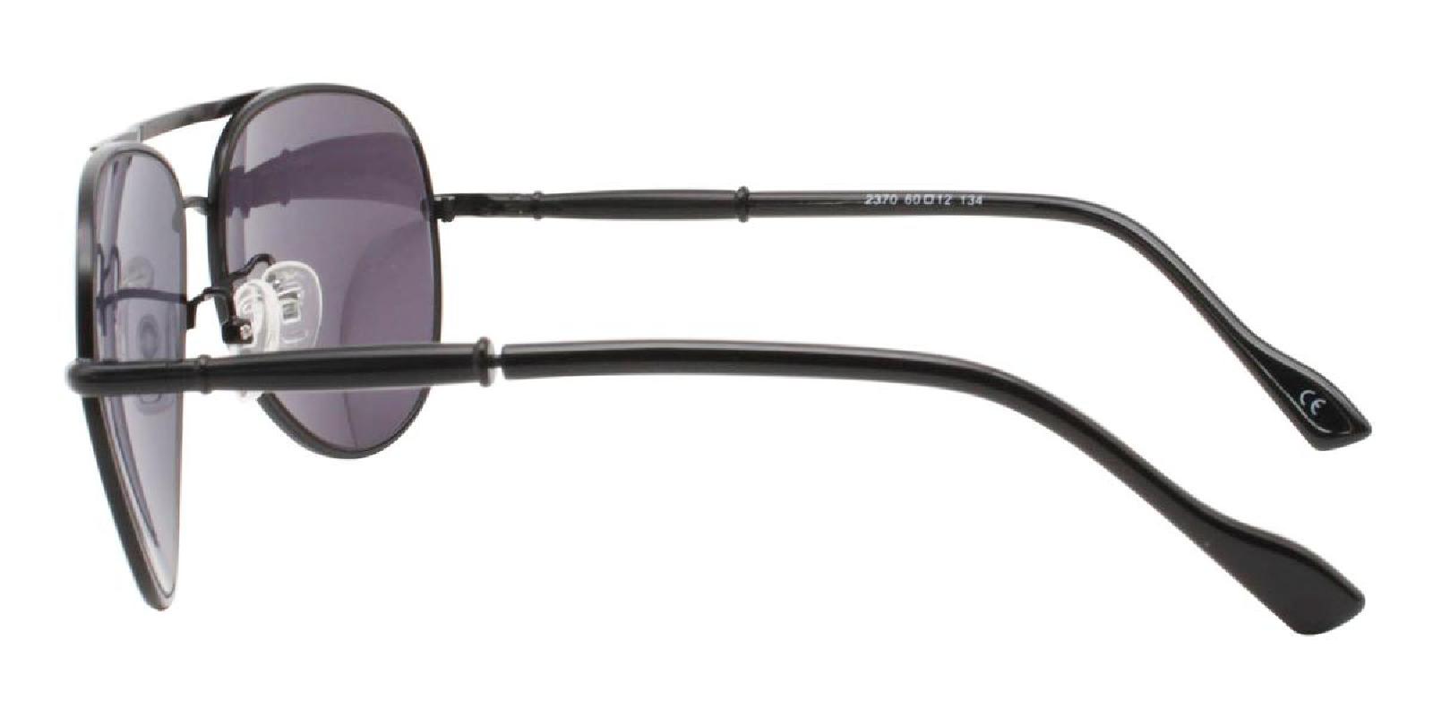 Seeker-Black-Aviator-Metal-Sunglasses-detail