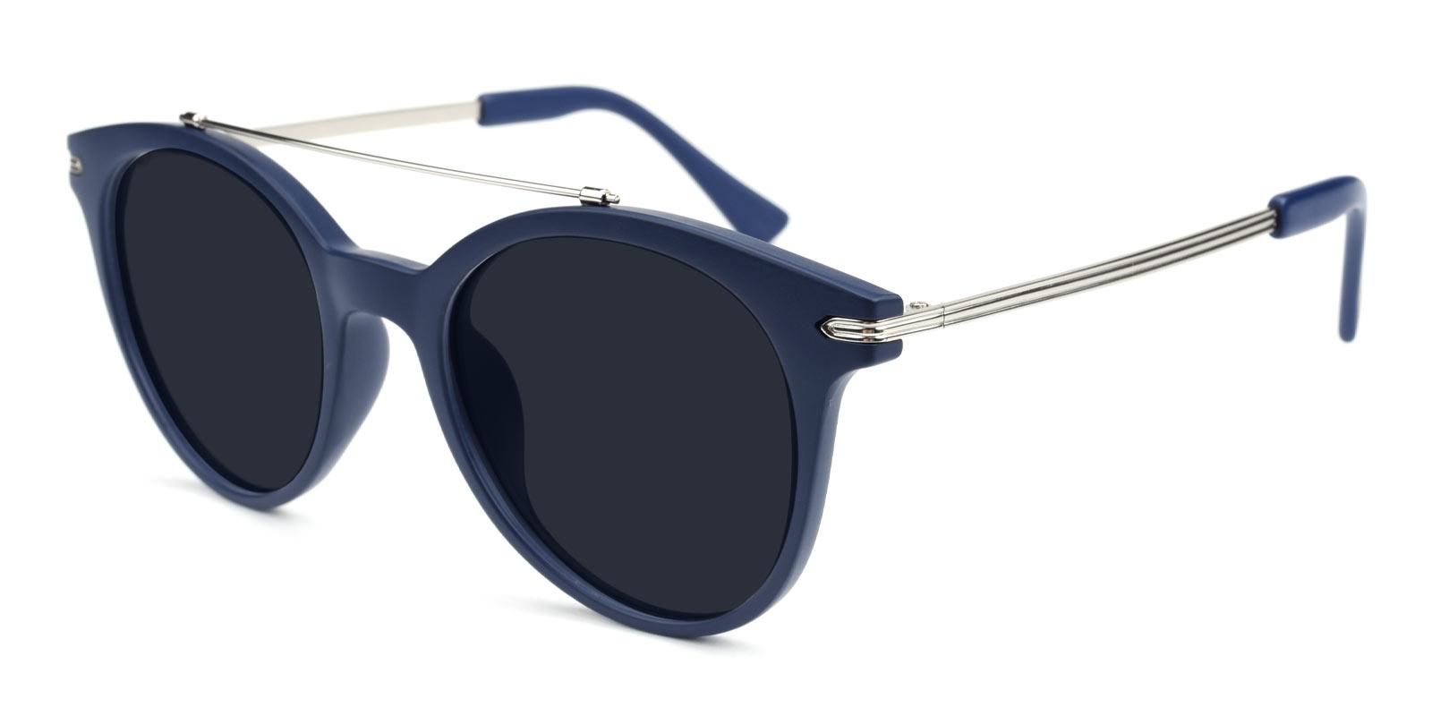 Meadow-Blue-Aviator-Combination / Metal / TR-Sunglasses-detail