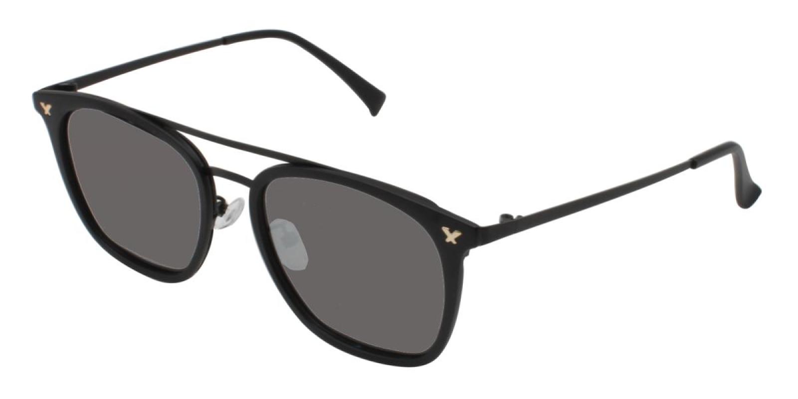 Seagual-Black-Aviator-Combination / Metal / TR-Sunglasses-detail