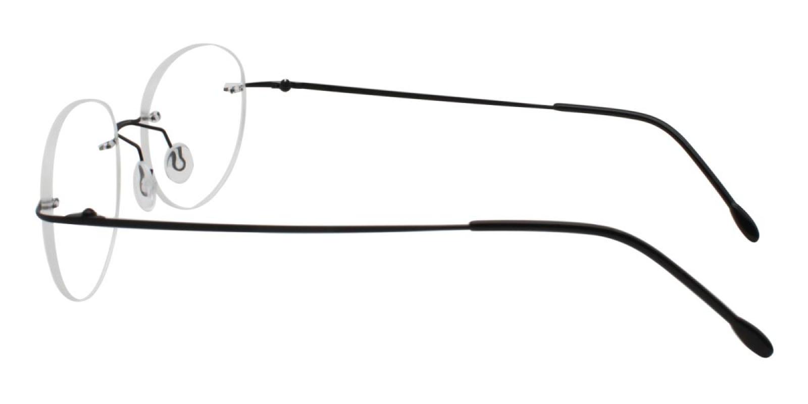 Ditto-Black--Metal-Eyeglasses-detail