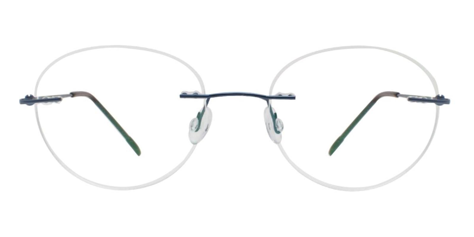Ditto-Blue--Metal-Eyeglasses-detail