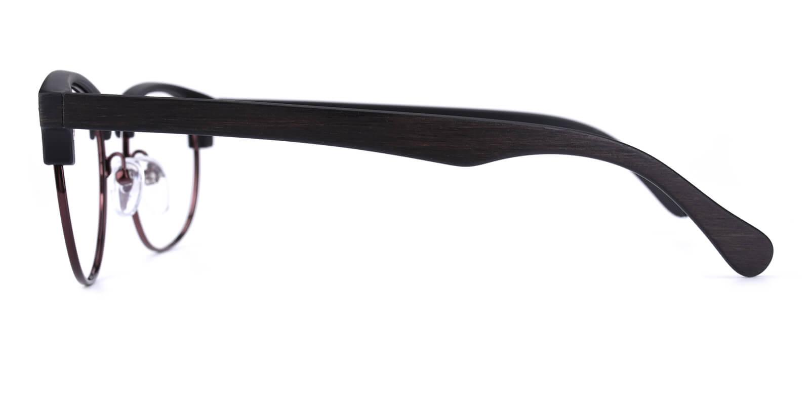Ferrous-Gun-Browline-Combination / Metal / TR-Eyeglasses-detail