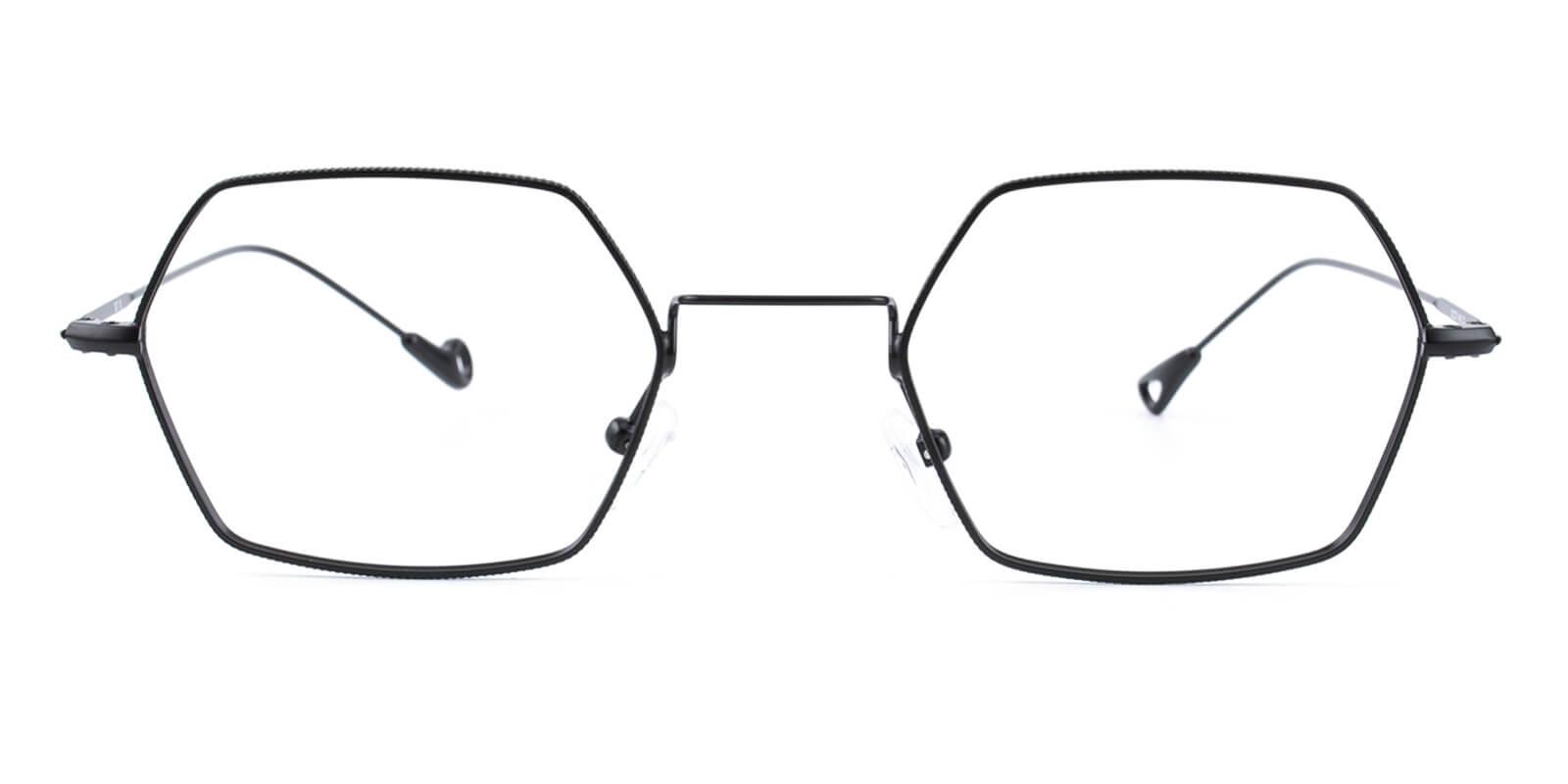 Goldien-Black-Geometric-Metal-Eyeglasses-detail