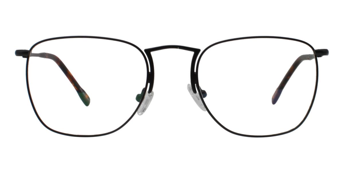 -Black-Square-Metal-Eyeglasses-detail