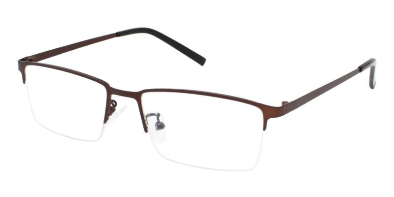 Bezel-Brown-Eyeglasses