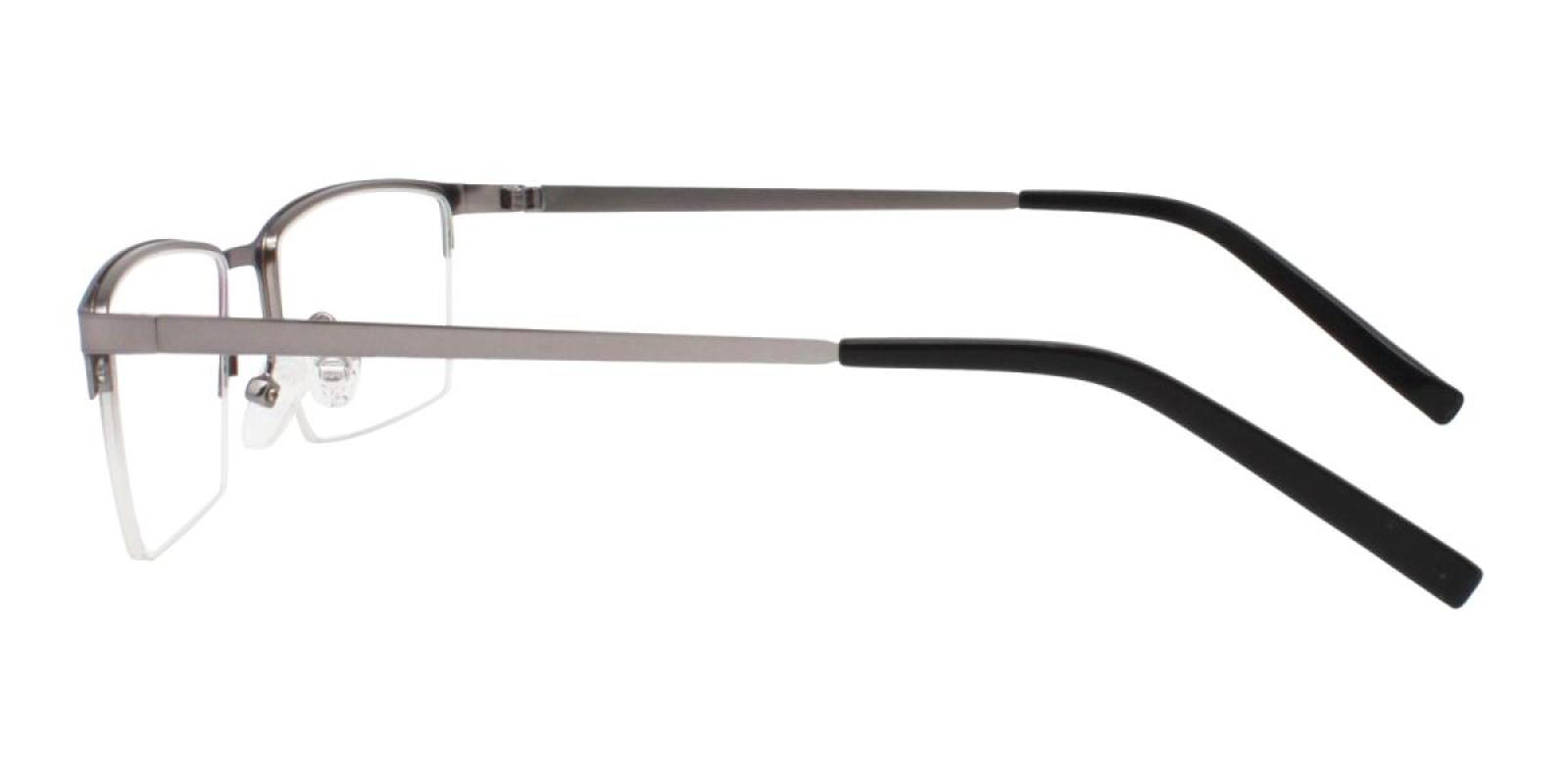 Bezel-Gun-Rectangle-Metal-Eyeglasses-detail