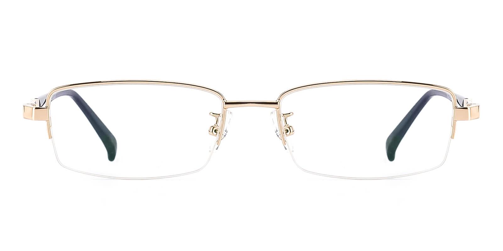 Furox-Gold-Rectangle-Metal-Eyeglasses-detail
