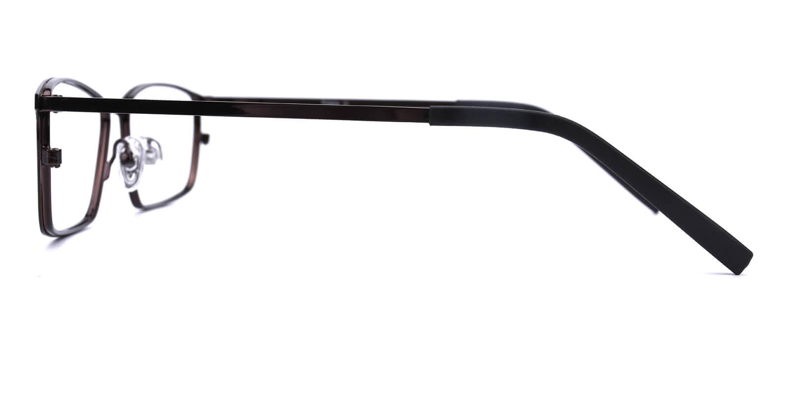 Wildfire-Brown-Rectangle-Metal-Eyeglasses-detail