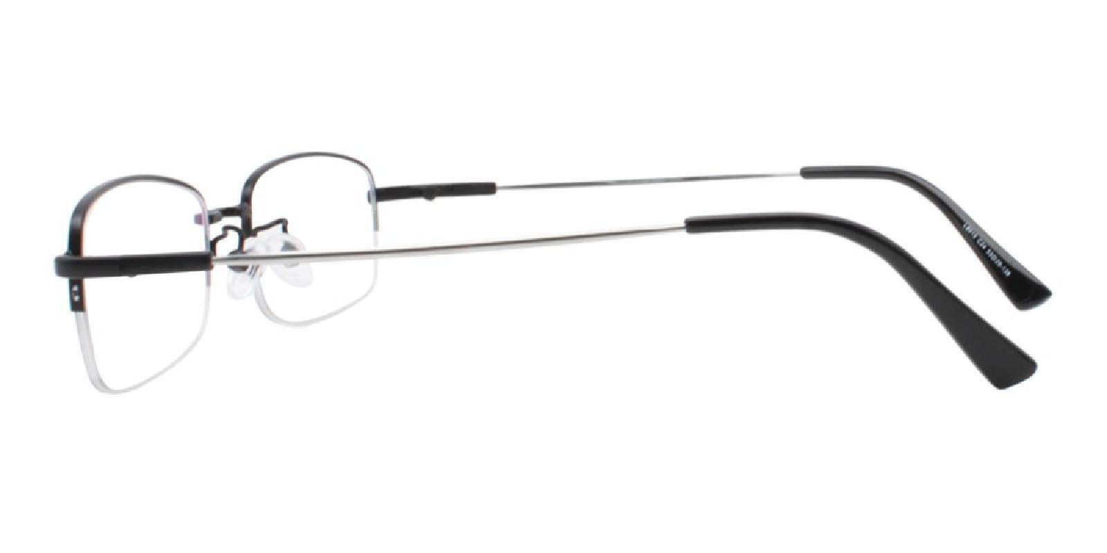 Limboda-Black-Rectangle-Metal-Eyeglasses-detail