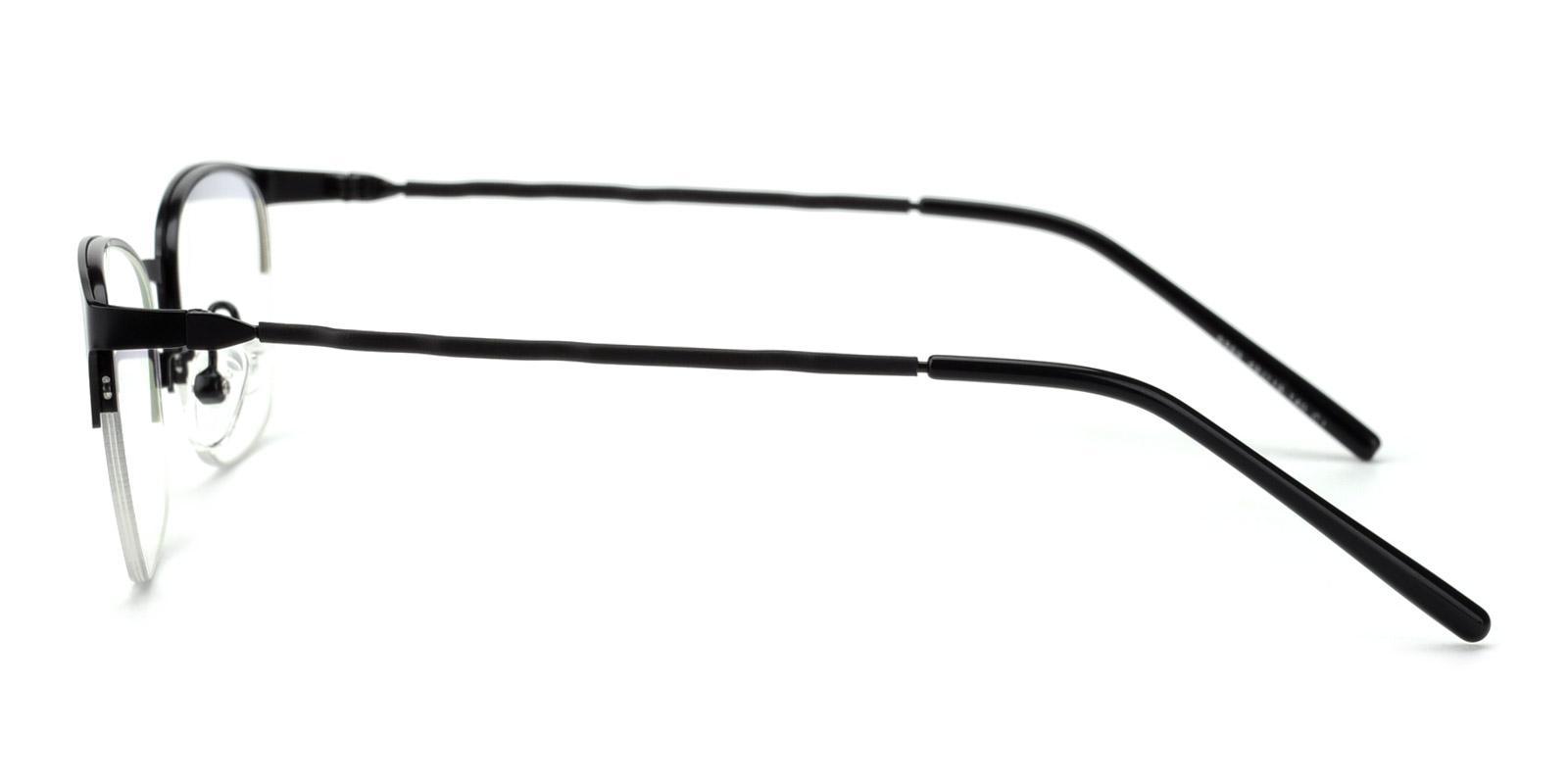 Wavain-Black-Rectangle-Metal-Eyeglasses-detail