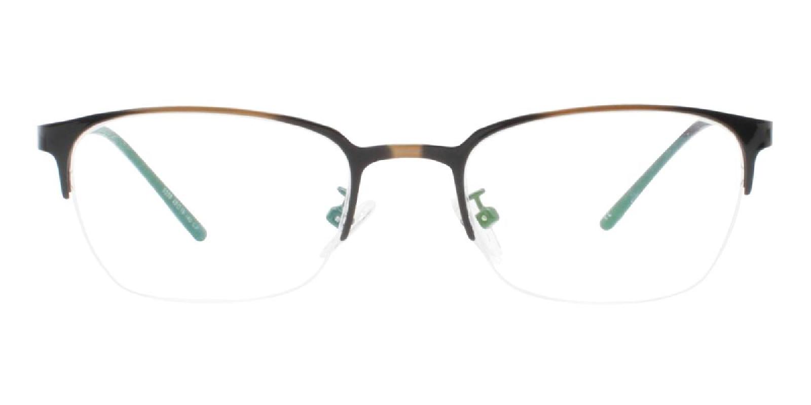 Wavain-Brown-Rectangle-Metal-Eyeglasses-detail