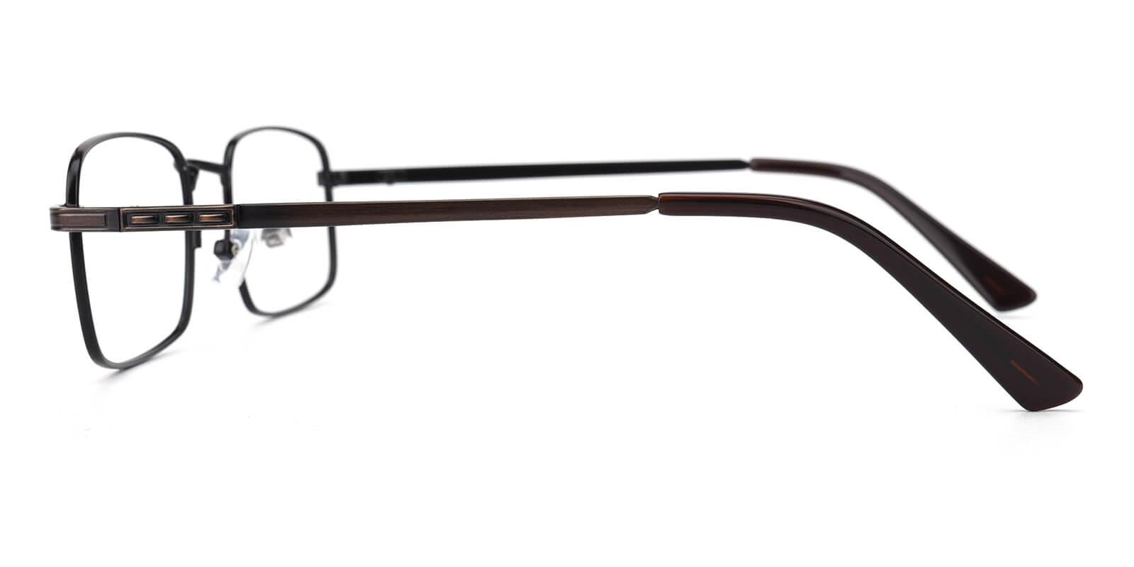 Edmonton-Brown-Rectangle-Metal-Eyeglasses-detail