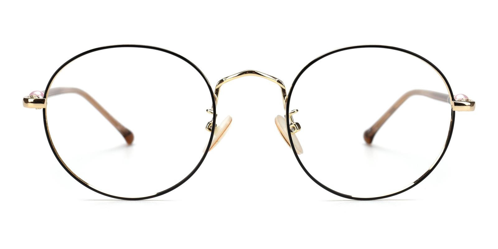 Oswego-Gold-Round-Metal-Eyeglasses-detail