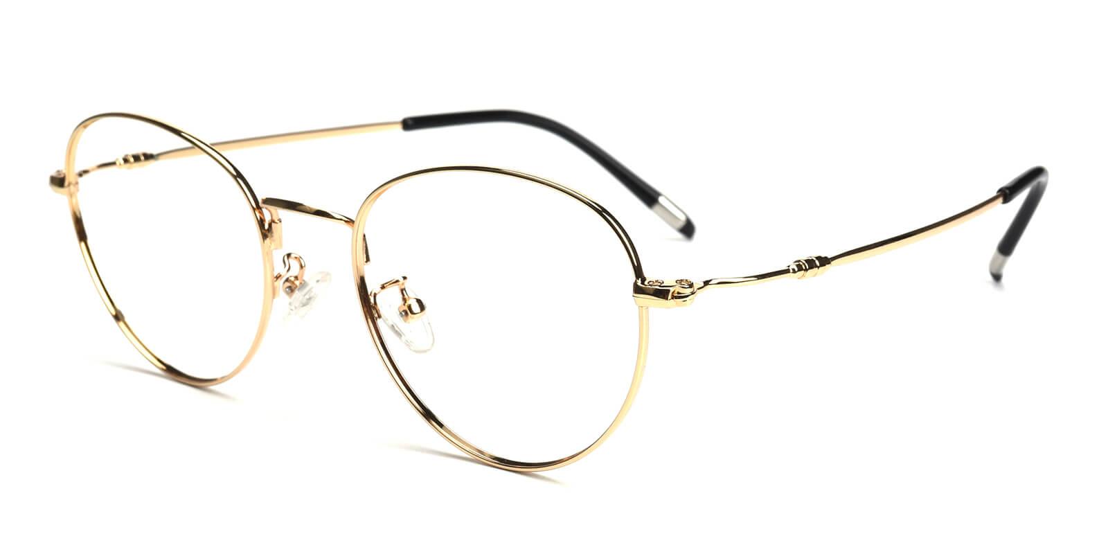 Sadie-Gold-Round-Metal-Eyeglasses-detail