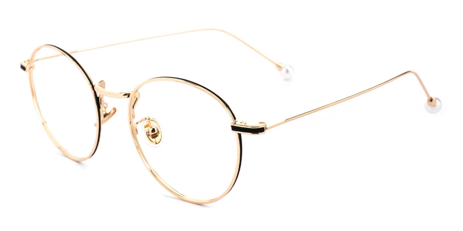 Frail-Gold-Round-Metal-Eyeglasses-detail