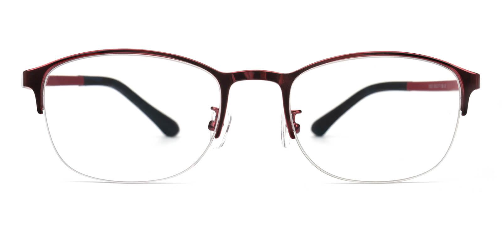 Cora-Red-Rectangle-Metal-Eyeglasses-detail