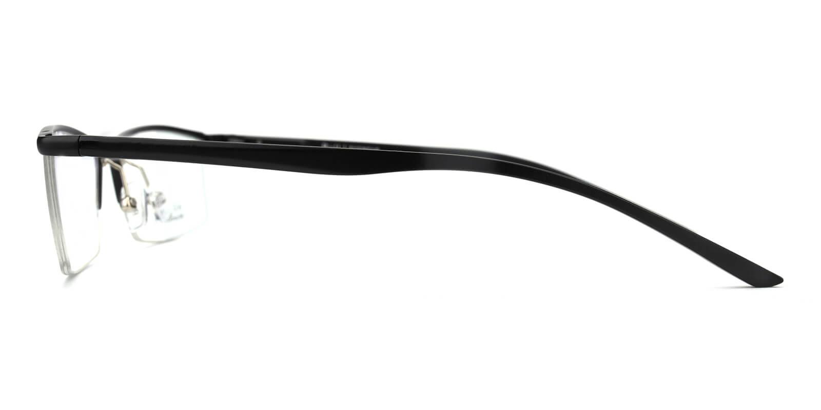 Metalla-Black-Rectangle-Metal-Eyeglasses-detail