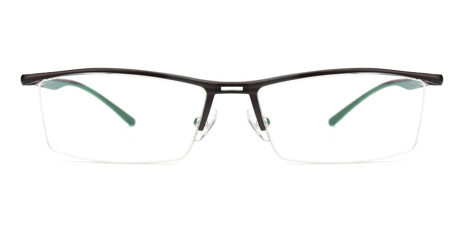 Metalla-Brown-Rectangle-Metal-Eyeglasses-detail