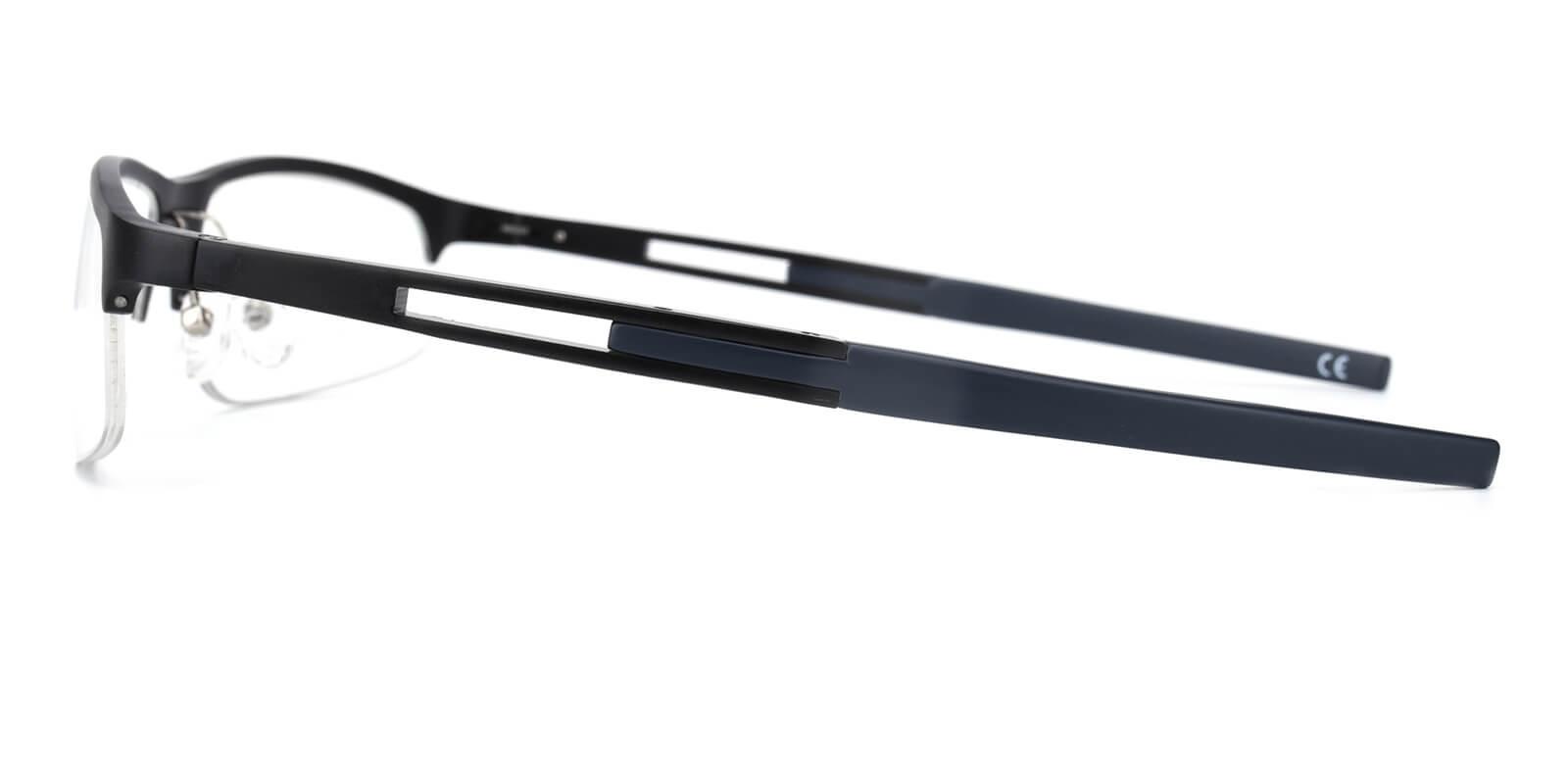 Graysun-Black-Rectangle-Metal-SportsGlasses-detail