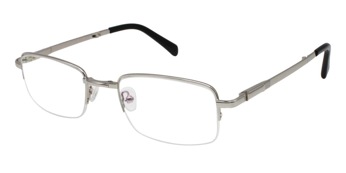 Andrew-Silver-Rectangle-Metal-Eyeglasses-detail