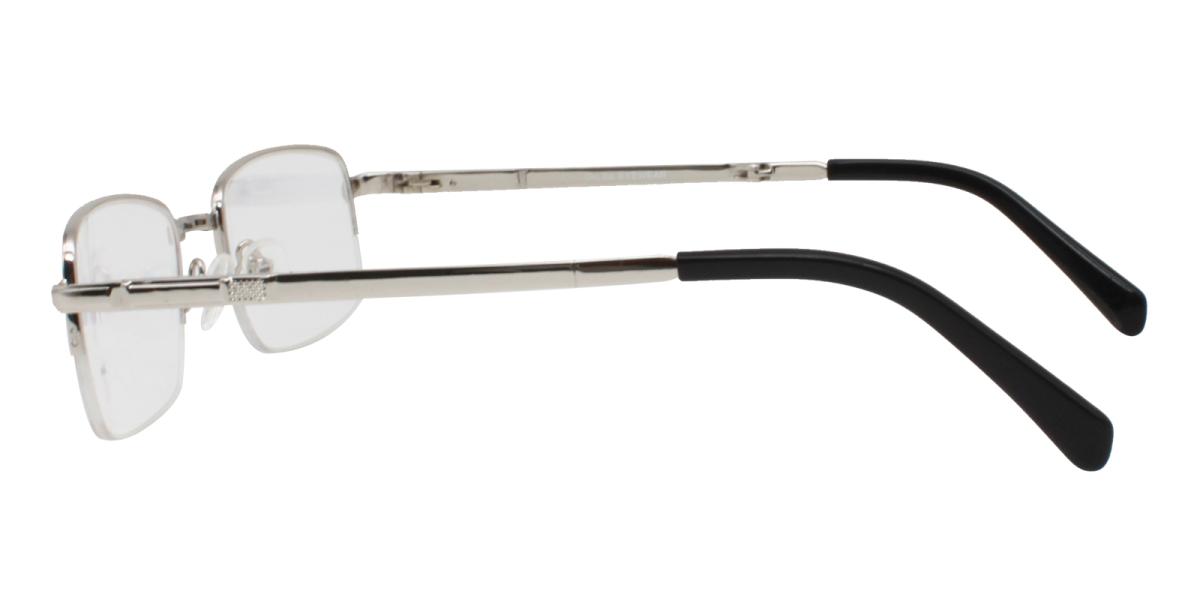 Andrew-Silver-Rectangle-Metal-Eyeglasses-detail