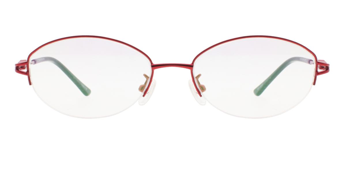 -Red-Oval-Metal-Eyeglasses-detail