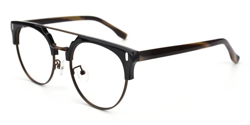 Timons-Brown-Eyeglasses