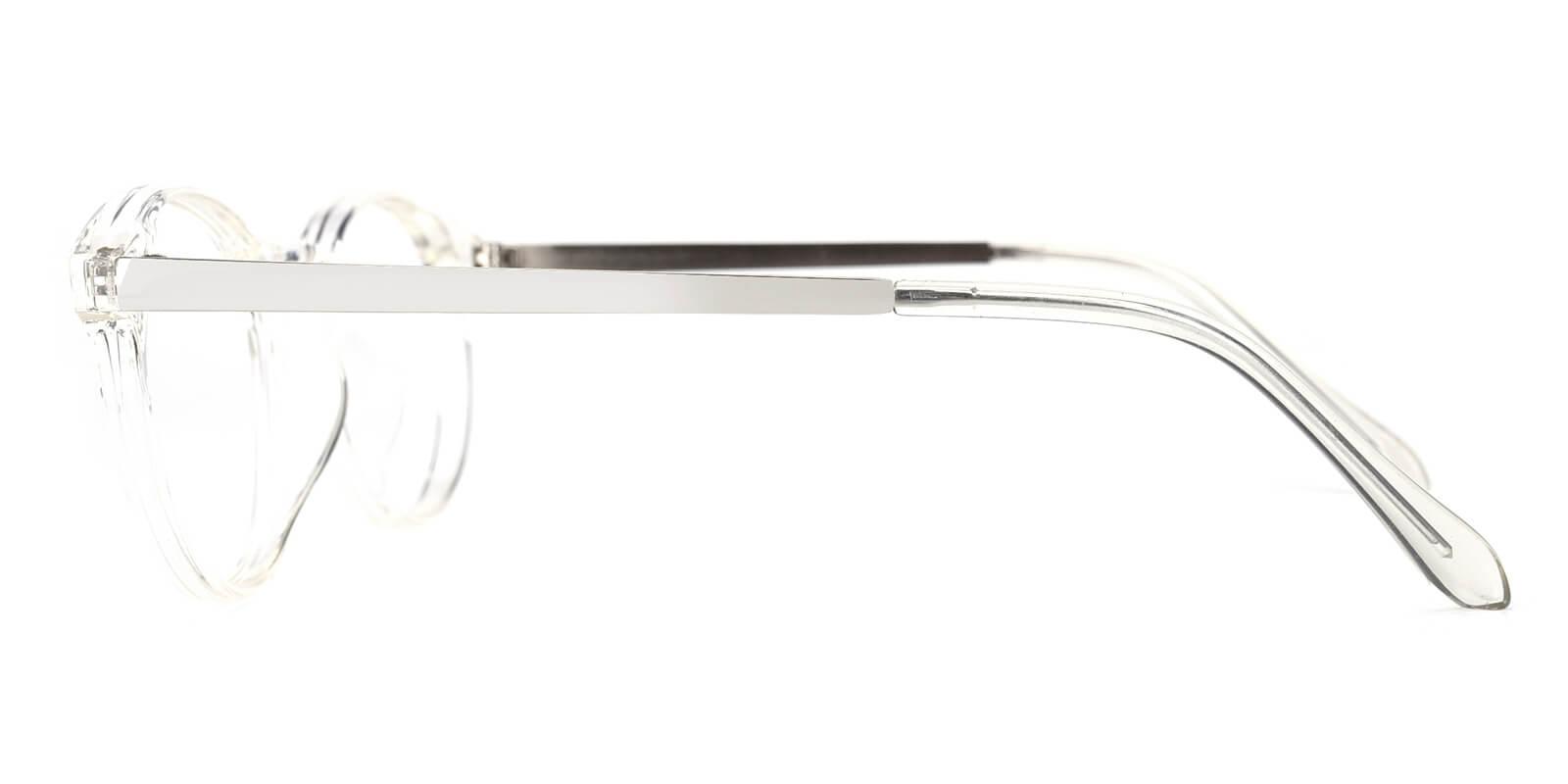 Zaire-Translucent-Round-Metal / TR-Eyeglasses-detail
