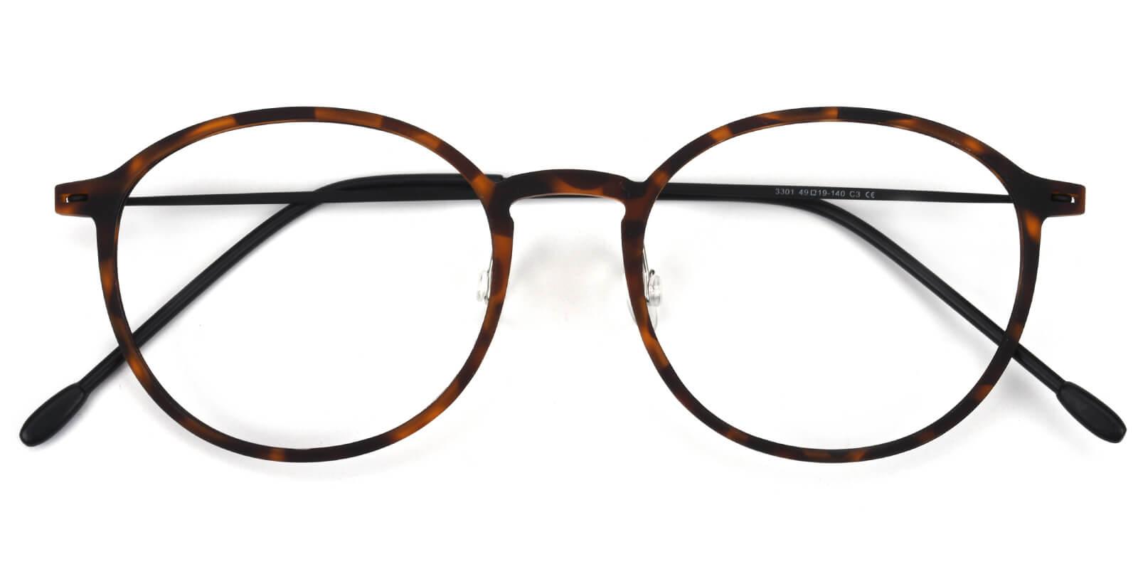 Yunda-Tortoise-Round-Combination-Eyeglasses-detail