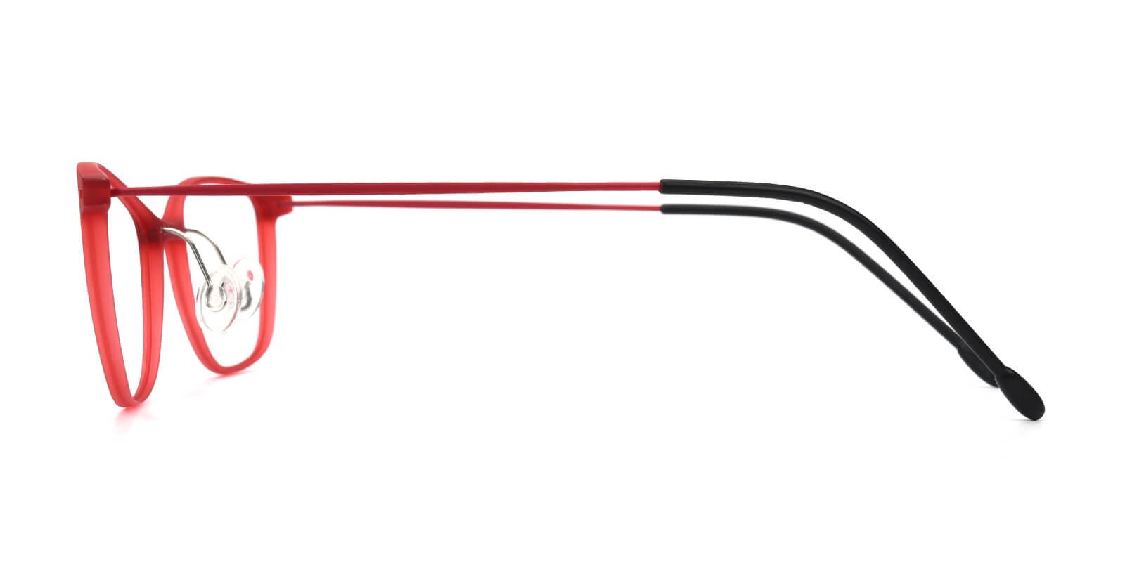 Pridgen-Red-Rectangle / Cat-Combination-Eyeglasses-detail