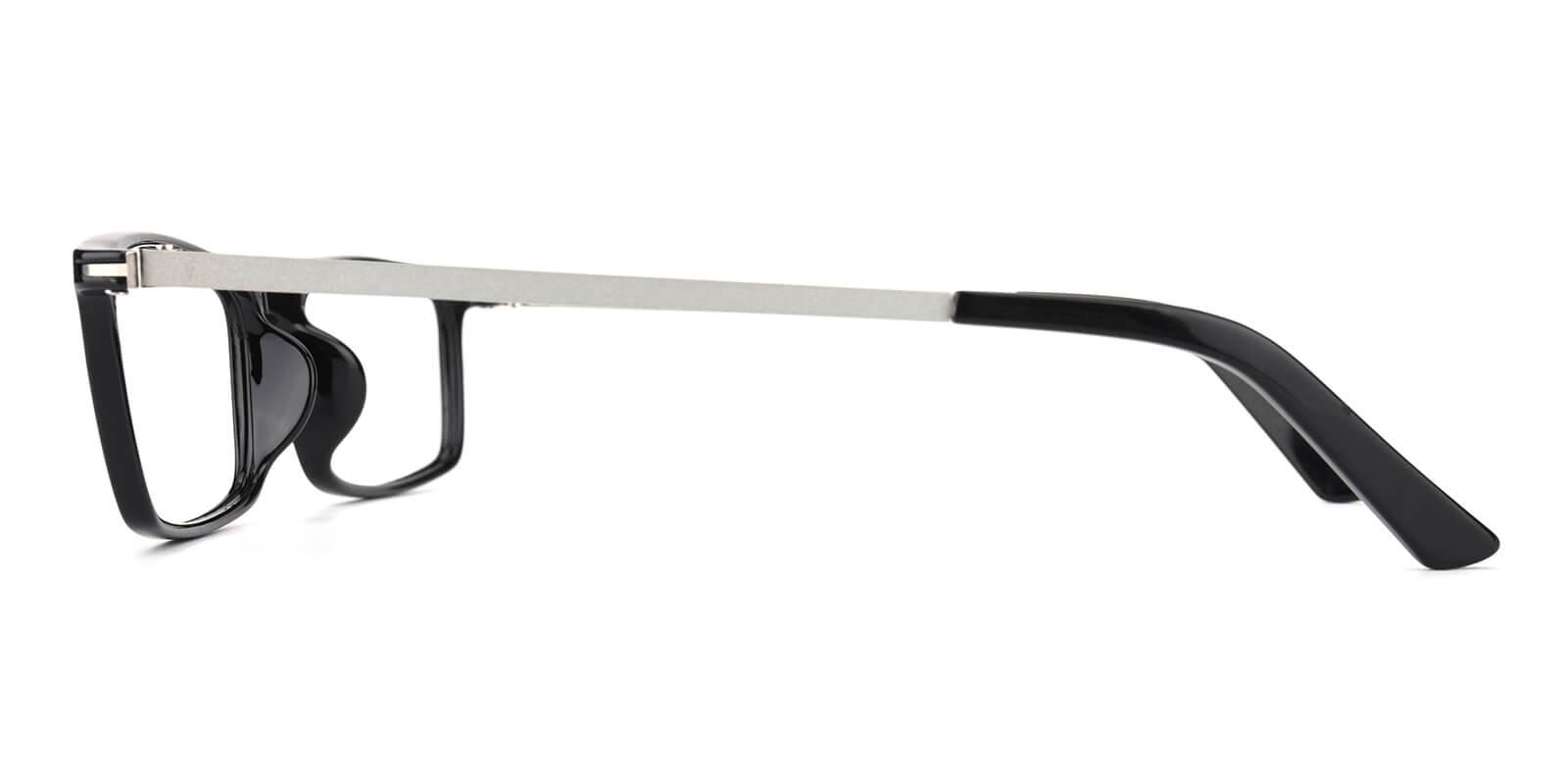 Relarus-Black-Rectangle-TR-Eyeglasses-detail