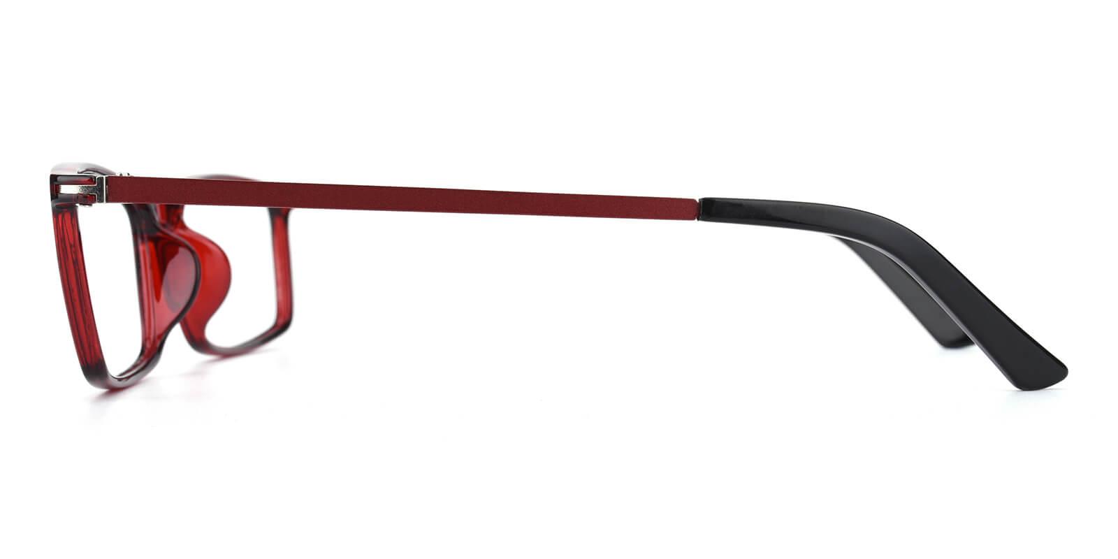 Relarus-Red-Rectangle-TR-Eyeglasses-detail